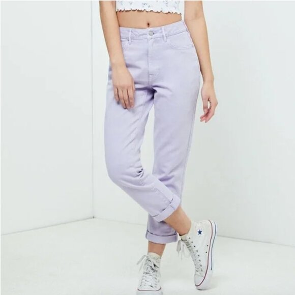 Pacsun Lavender Mom Jeans Size 24 - Picture 1 of 10